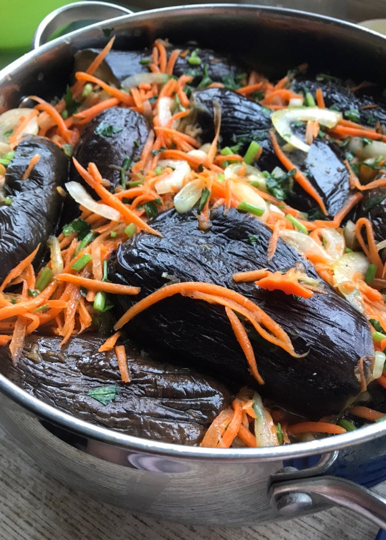 Баклажан по корейські