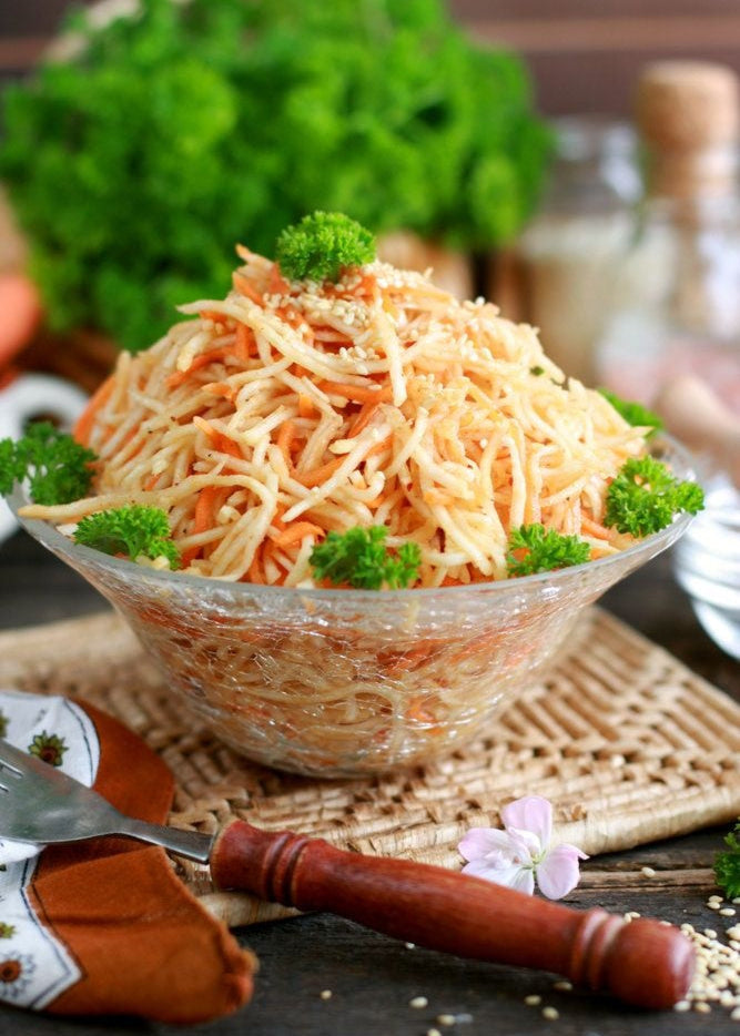 Селера по-корейськи з морквою